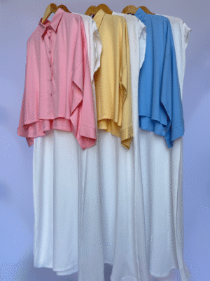 Ensemble robe et chemise Oversize