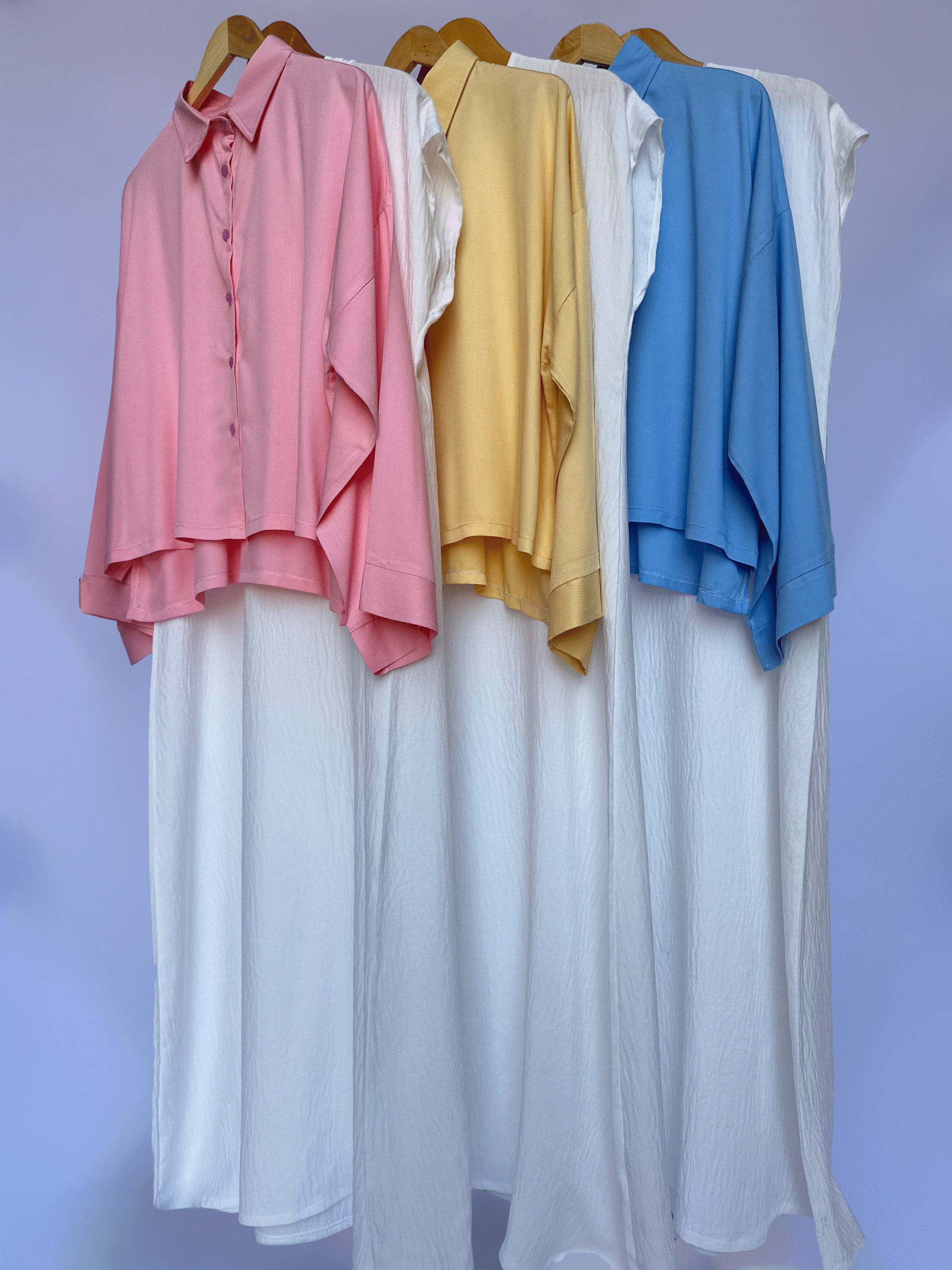 Ensemble robe et chemise Oversize