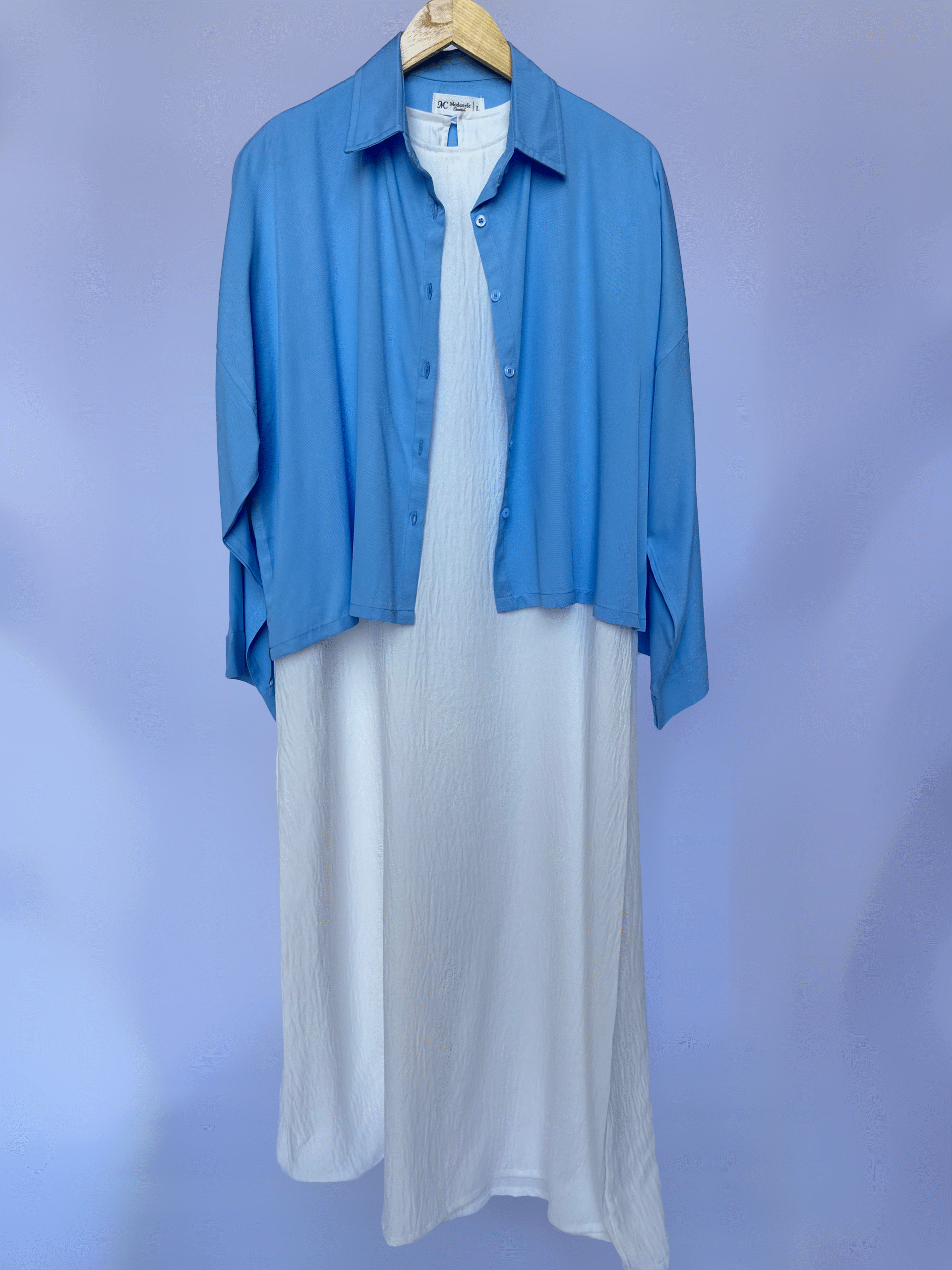 Ensemble robe et chemise Oversize – Image 2